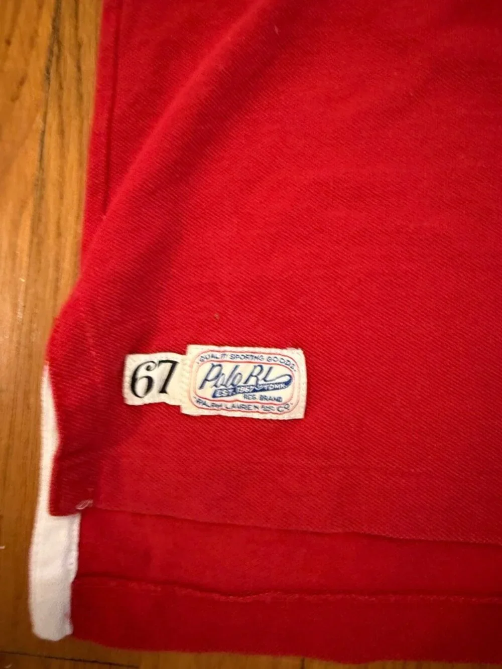 Polo Ralph Lauren Big Colorblock Big Pony Polo Crest 4XB Retro Style Collegiate